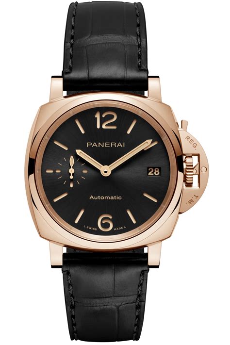 panerai luminor gold hands|luminor watch price.